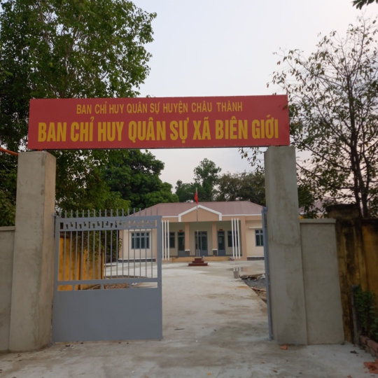 Xây Dựng Ban Chỉ Huy Quân Sự Tại Châu Thành 